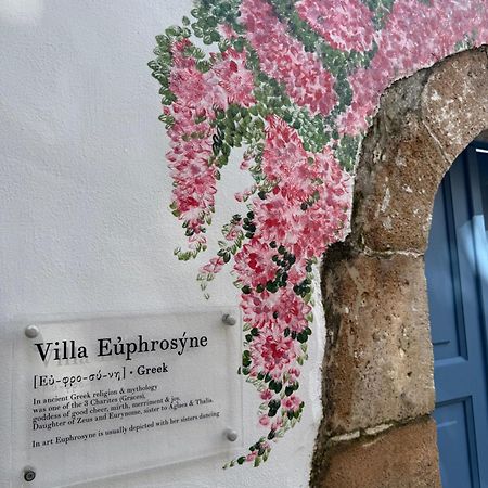 Villa Euphrosyne Líndos Exteriör bild