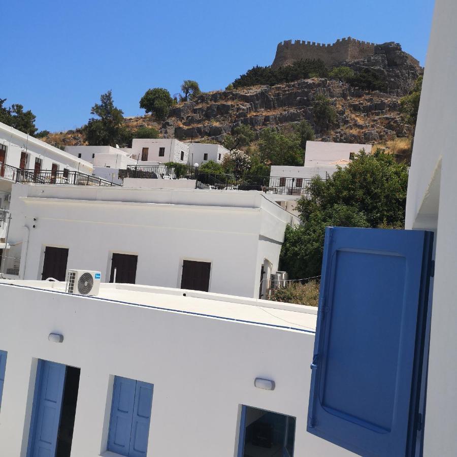 Villa Euphrosyne Líndos Exteriör bild