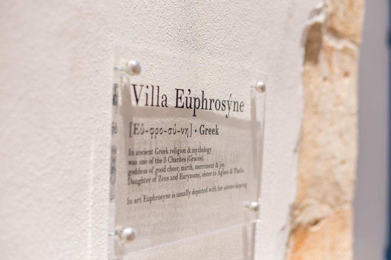 Villa Euphrosyne Líndos Exteriör bild